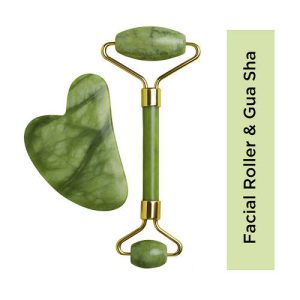 Gua Sha Stone & Facial Roller Manual Massage For Women