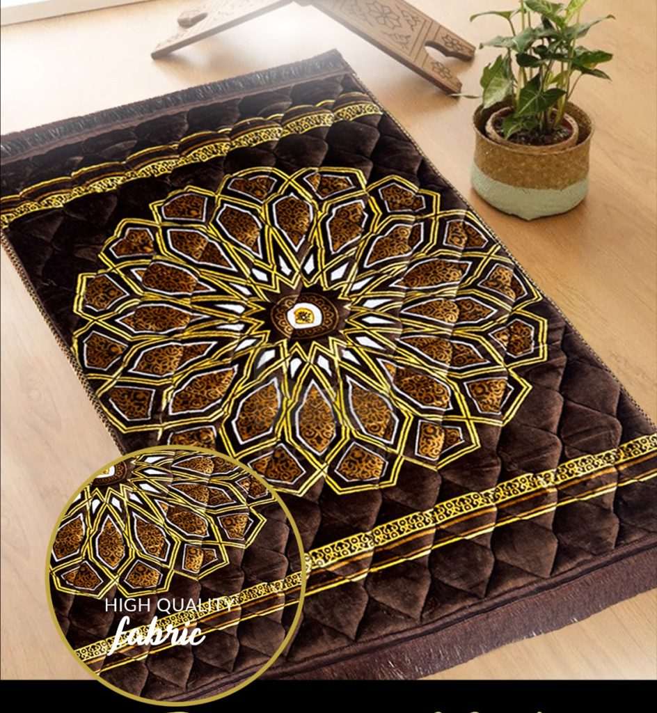 Premium Velvet Quilted Prayer Mat