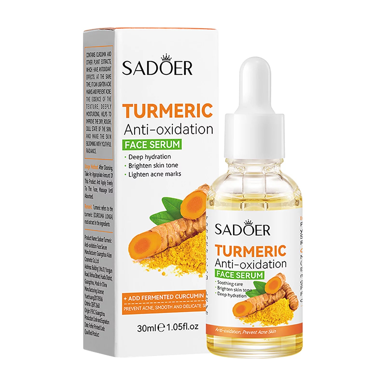 Sadoer Tumeric Anti-oxidation Face Serum