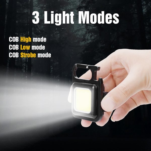 Cob Led Portable Keychain Light