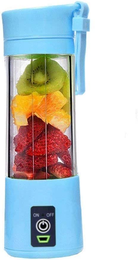 Portable Juicer Cup & Crushed Ice Machine Usb Charging (random Color)