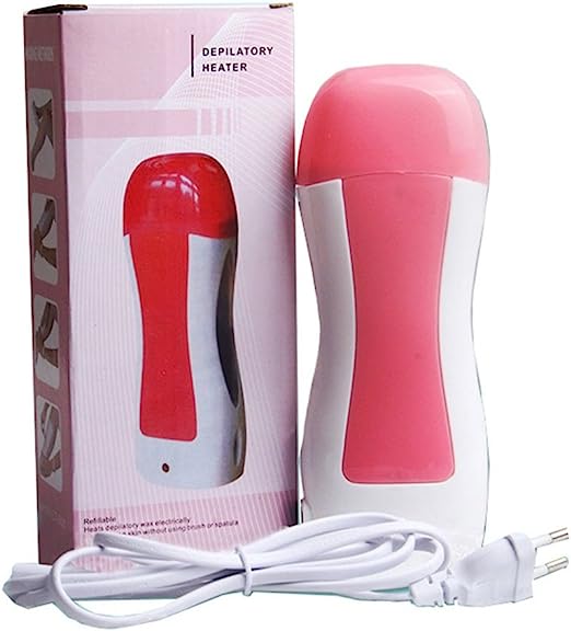 Portable Rolling Depilatory Epilators Cartridge hot Wax Warmer Heater Machine