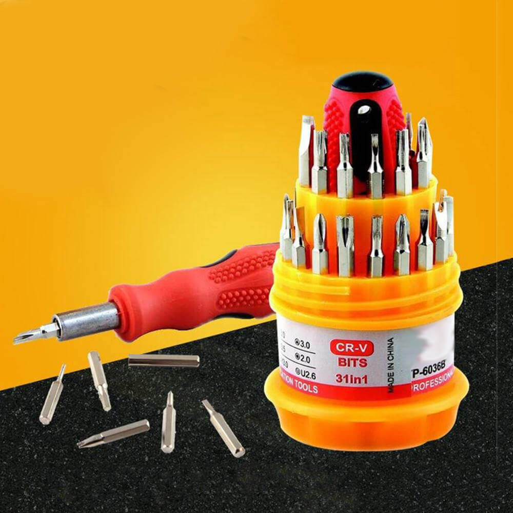 Universal Magnetic Screw Driver Kit 31 In 1