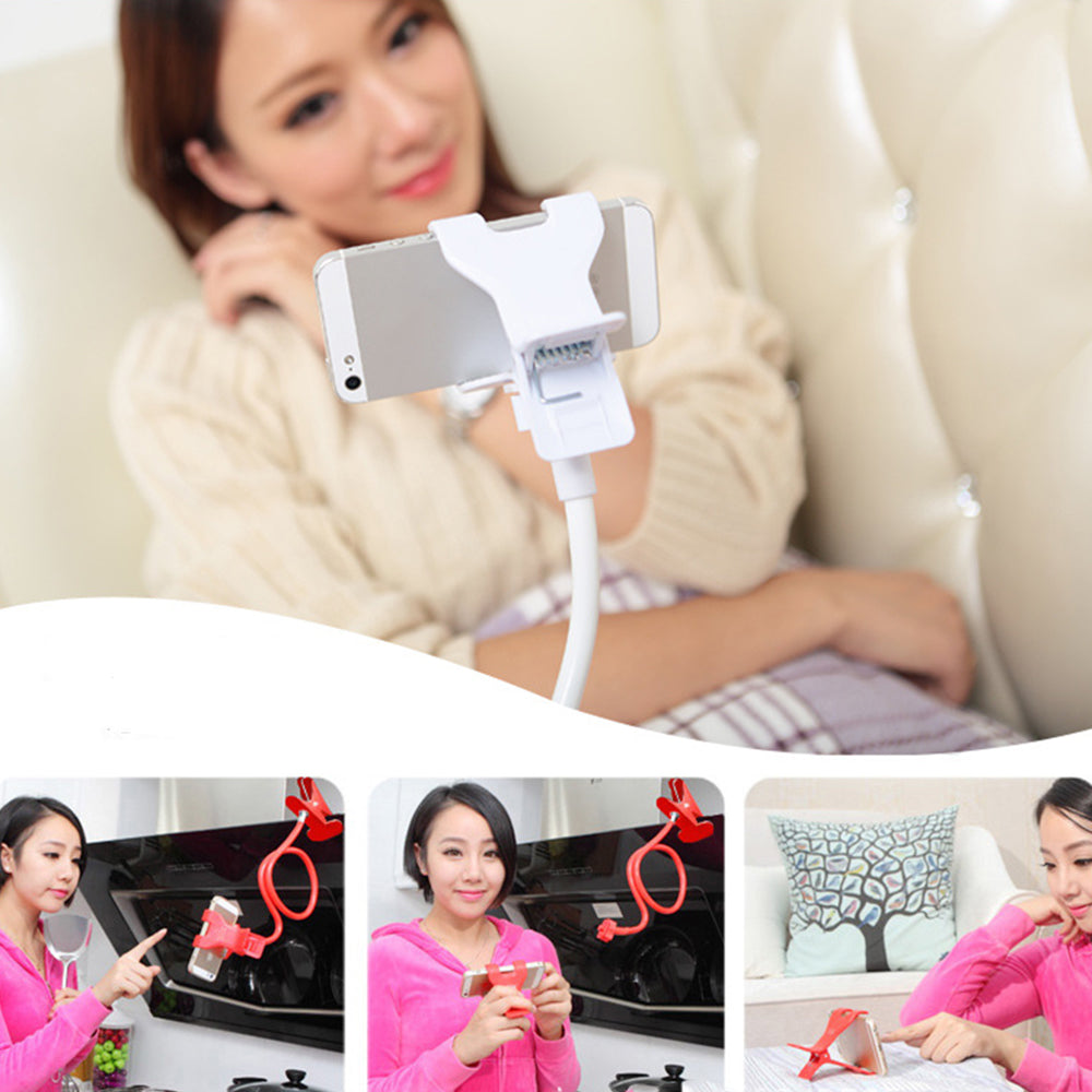 Snake Mobile Stand, Flexible Lazy Holder Adjustable ,Mount Bracket Smartphone Stand