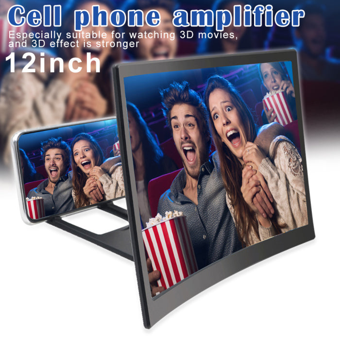 Mobile Phone Screen Magnifier 12 Inch Hd Video Amplifier