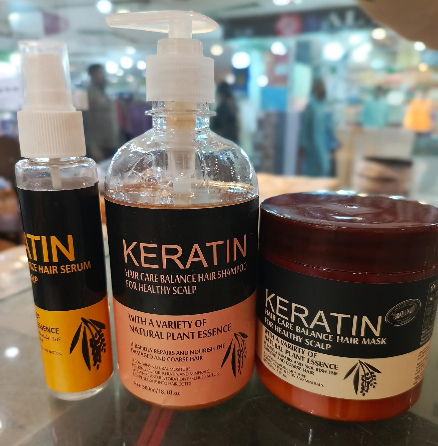 Keratin DEAL 3 ,FREE Makeup Fixer