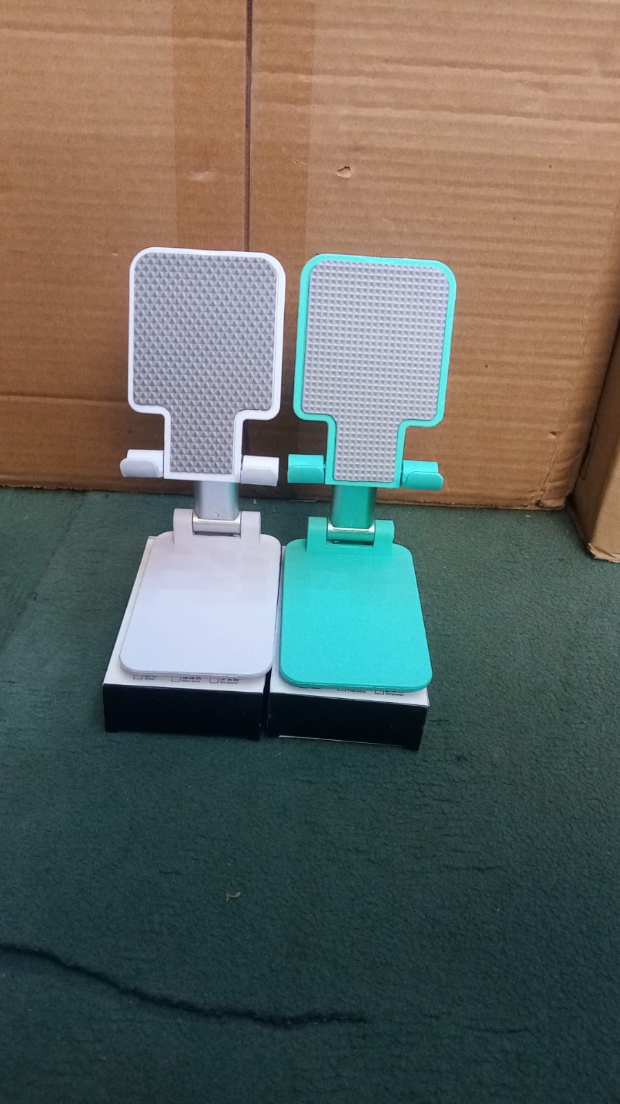 Foldable, Portable Mobile Stand  (Random Color)