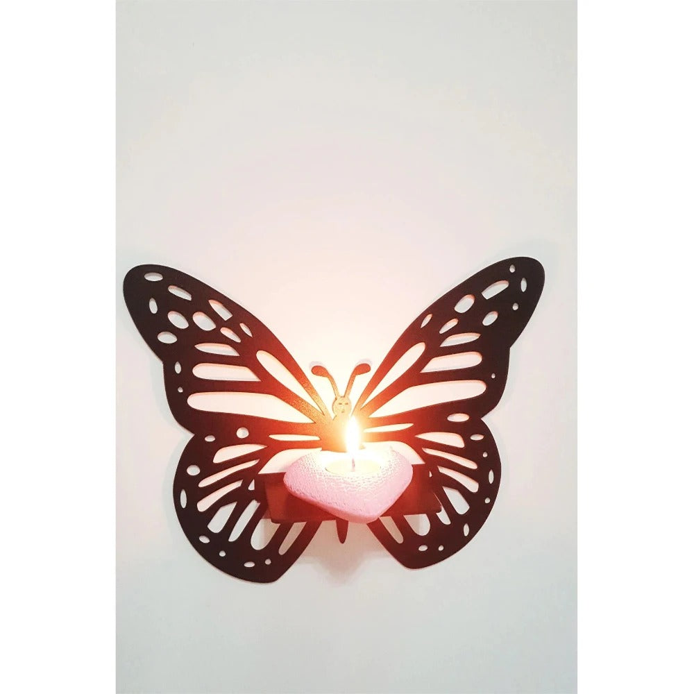 Butterfly Wall Shelf 3 Pcs (Random Colour)