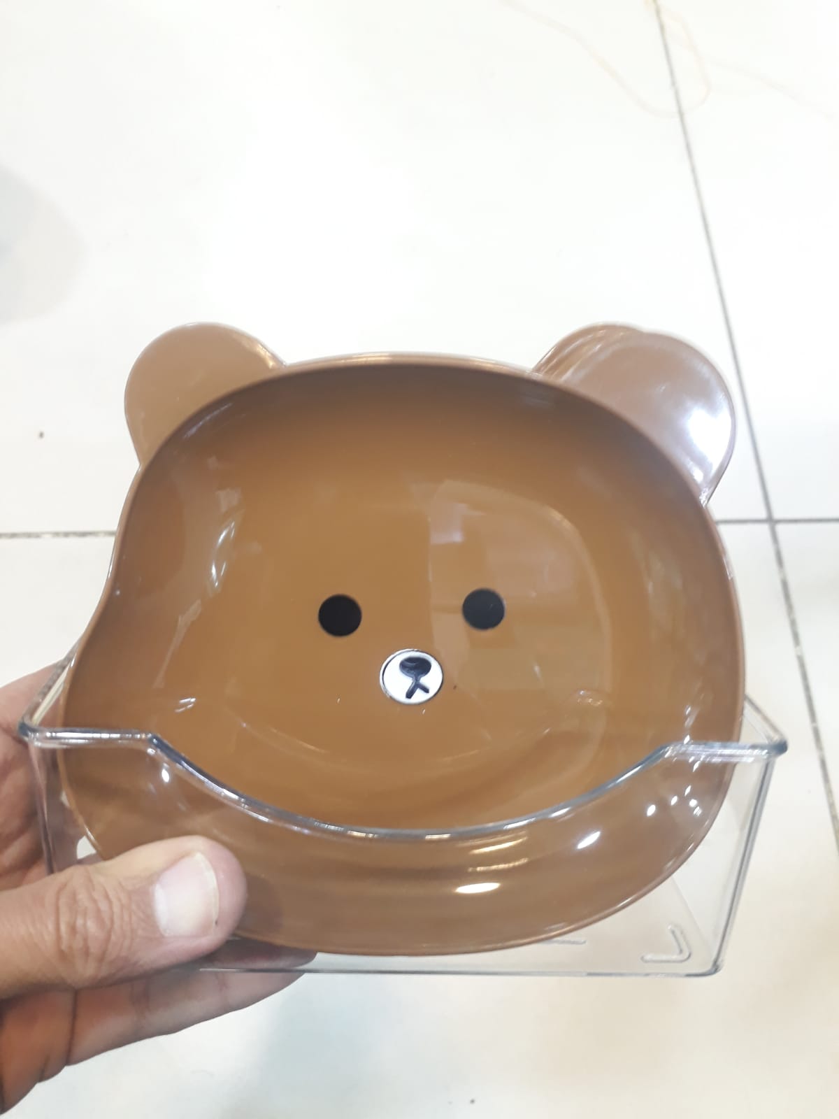 Mini Cartoon Shape Bear Bone Dish (Pack Of 8)