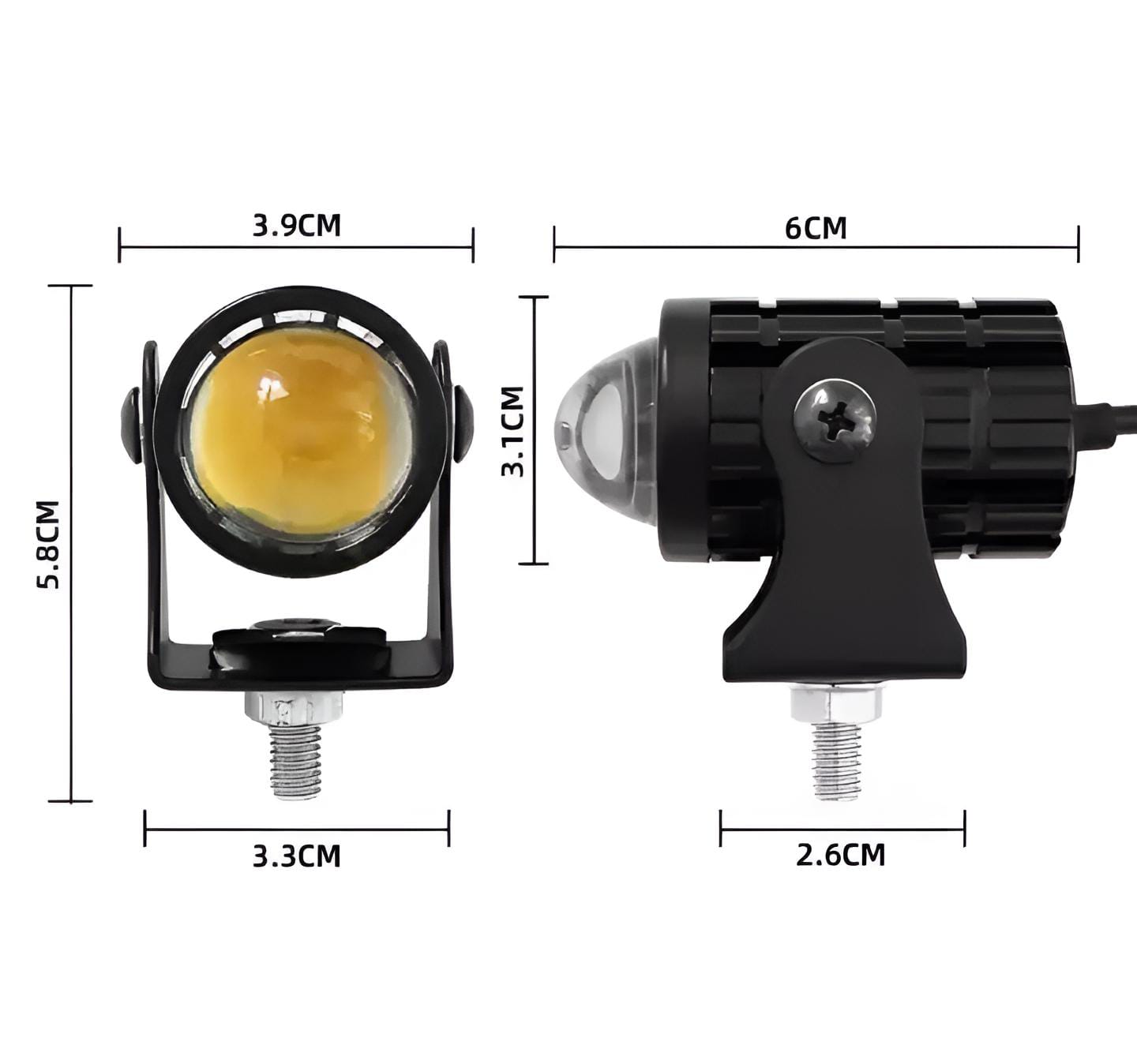 Mini Driving Fog Light (1Pcs)