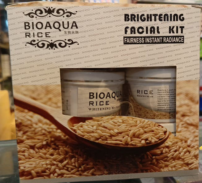 Bio Aqua Rice Brightening Facial Kit