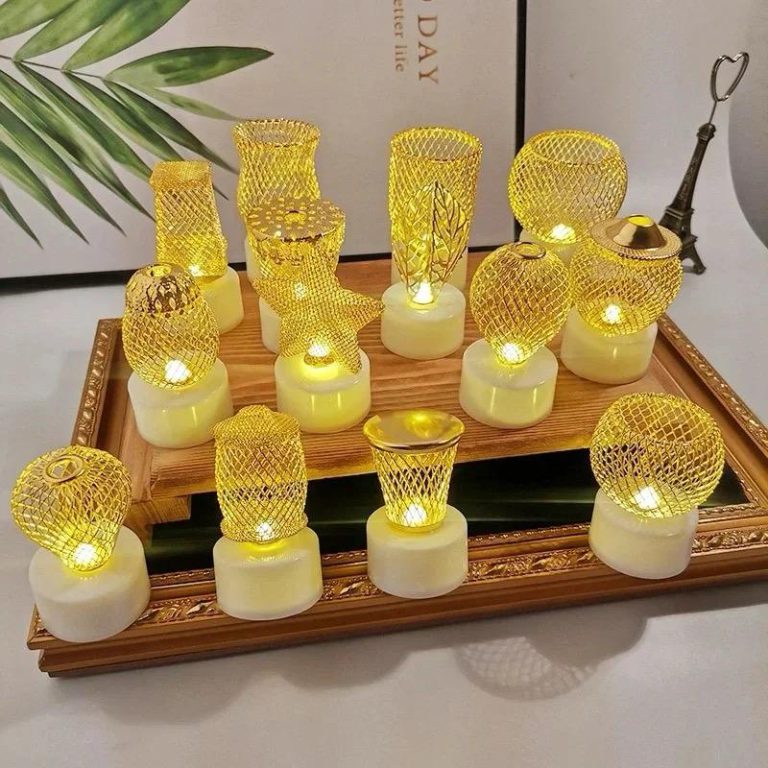 Led Candle Light & Night Light For Home (Random Design)