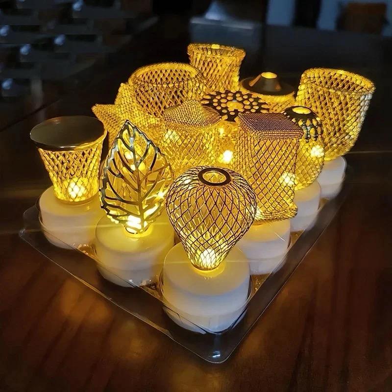 Led Candle Light & Night Light For Home (Random Design)