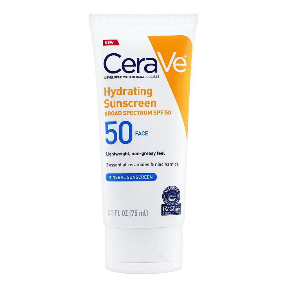 CeraVe Hydrating Mineral Sunscreen Spf 50