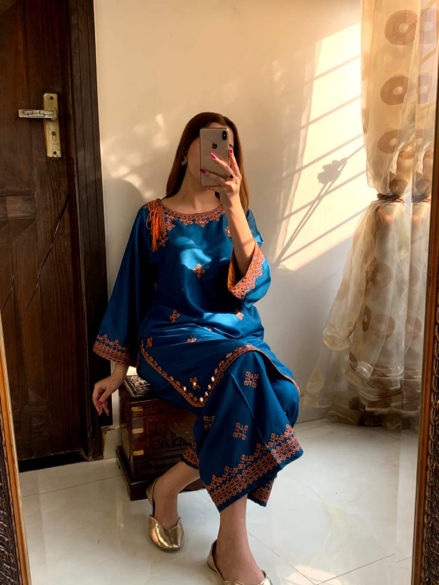 Balochi Embroidery 2pc Dress