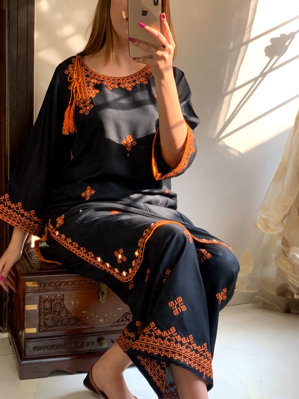 Balochi Embroidery 2pc Dress