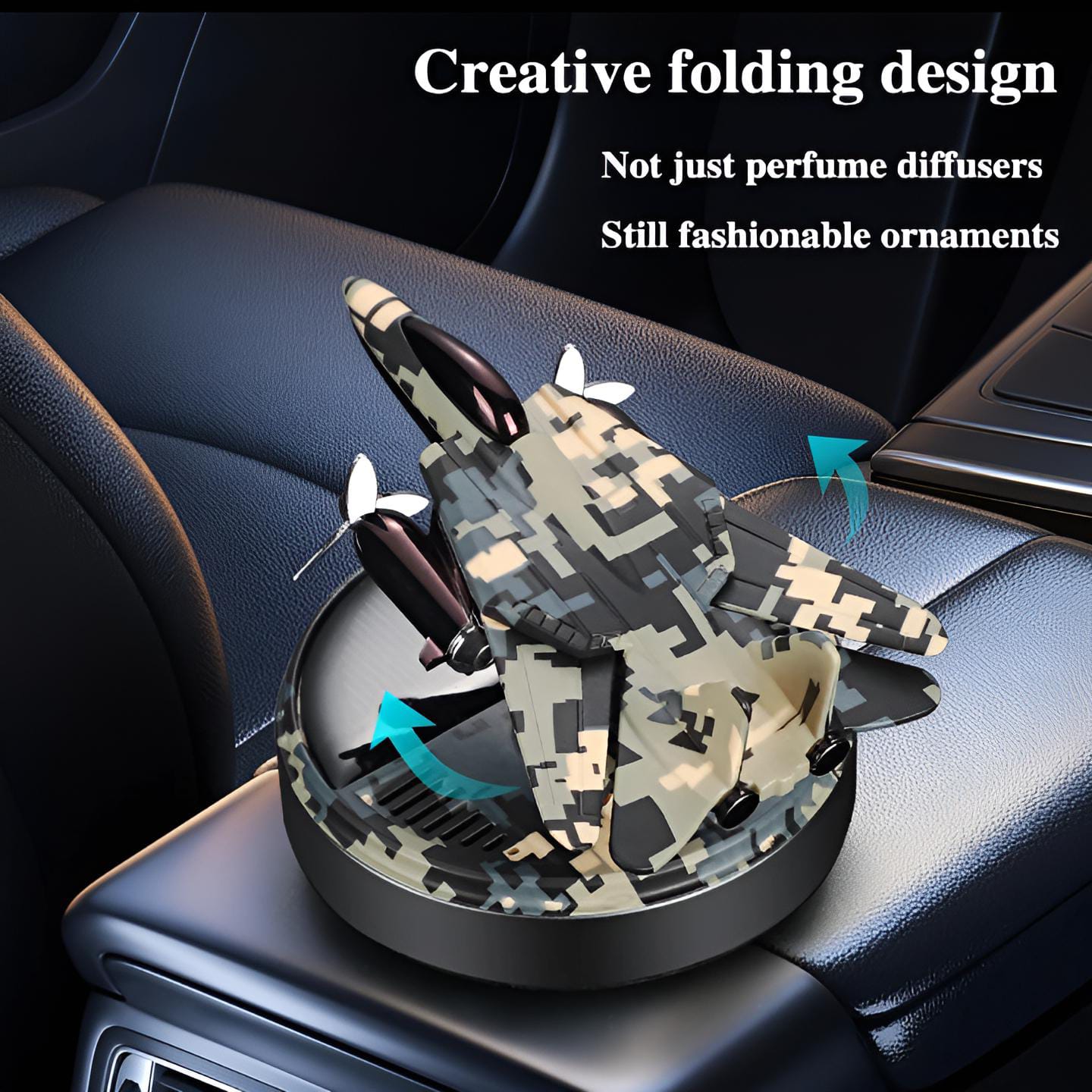 Solar Fighter Car Air Freshener Propeller