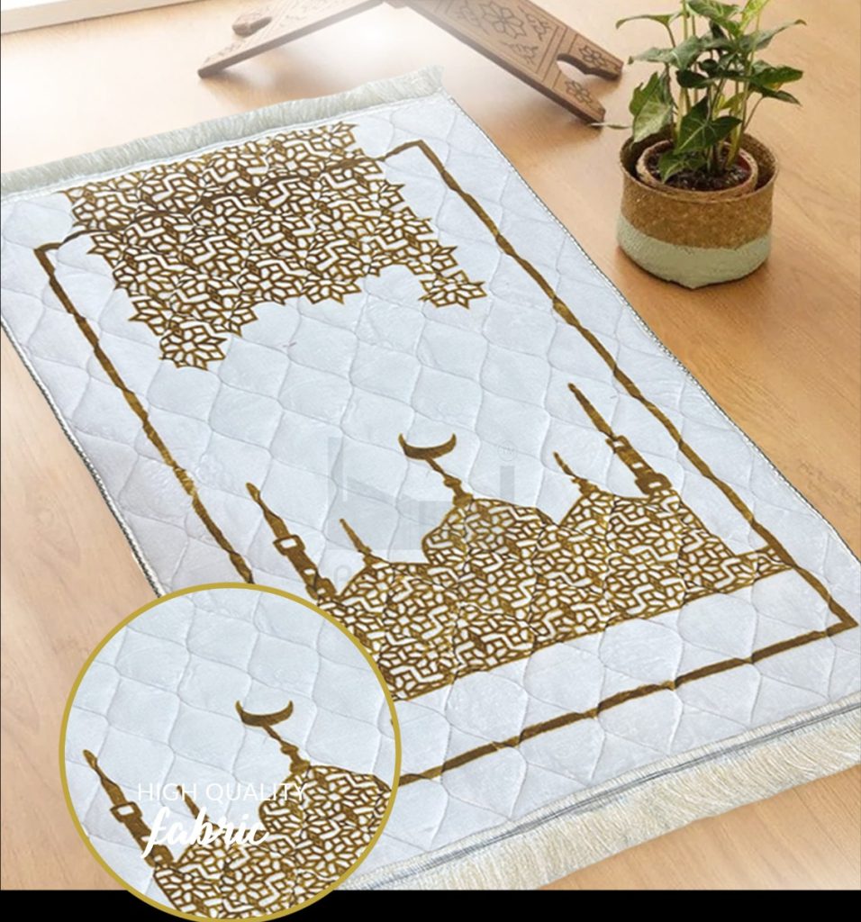 Premium Velvet Quilted Prayer Mat