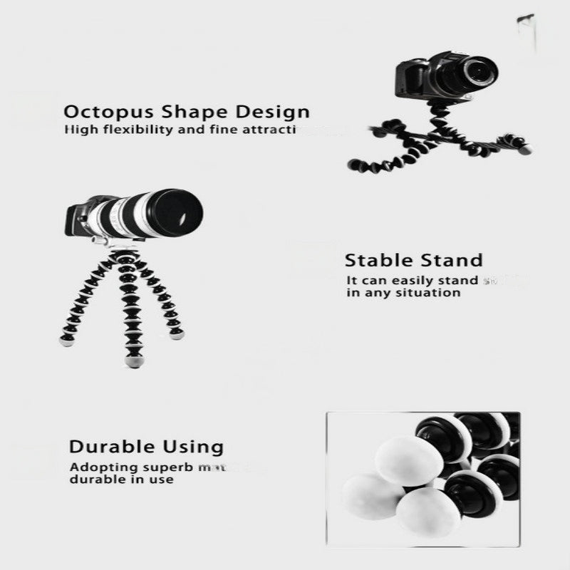 Flexible Octopus Tripod Stand Gorillapod For Camera