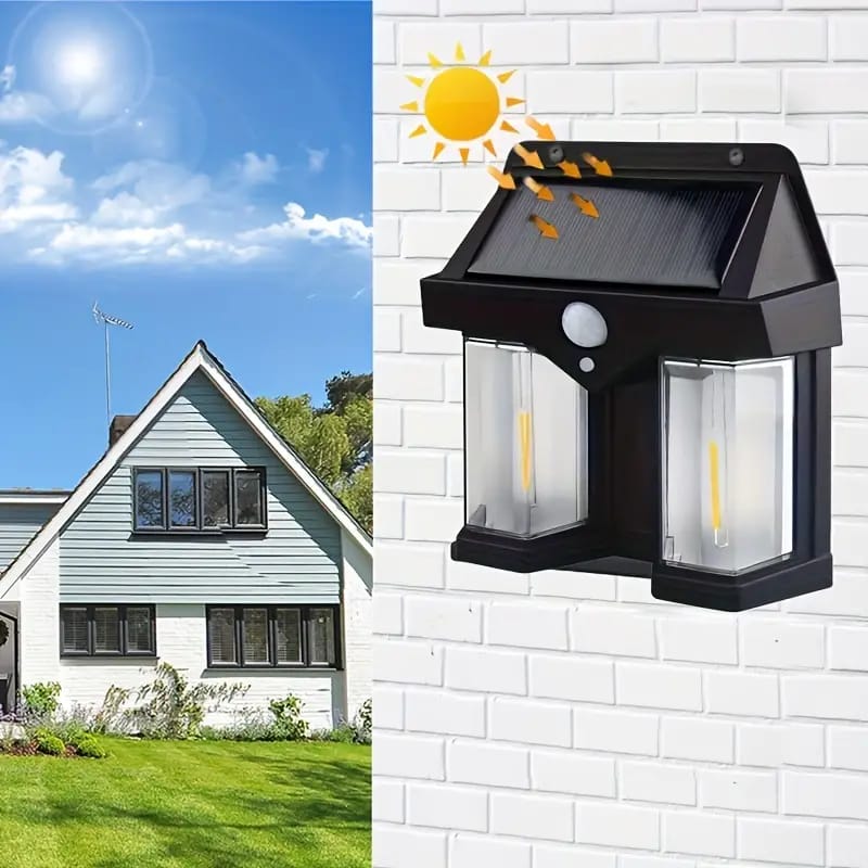 Solar Wall Night Lamp Tungsten Induction Lamp (1 pack)