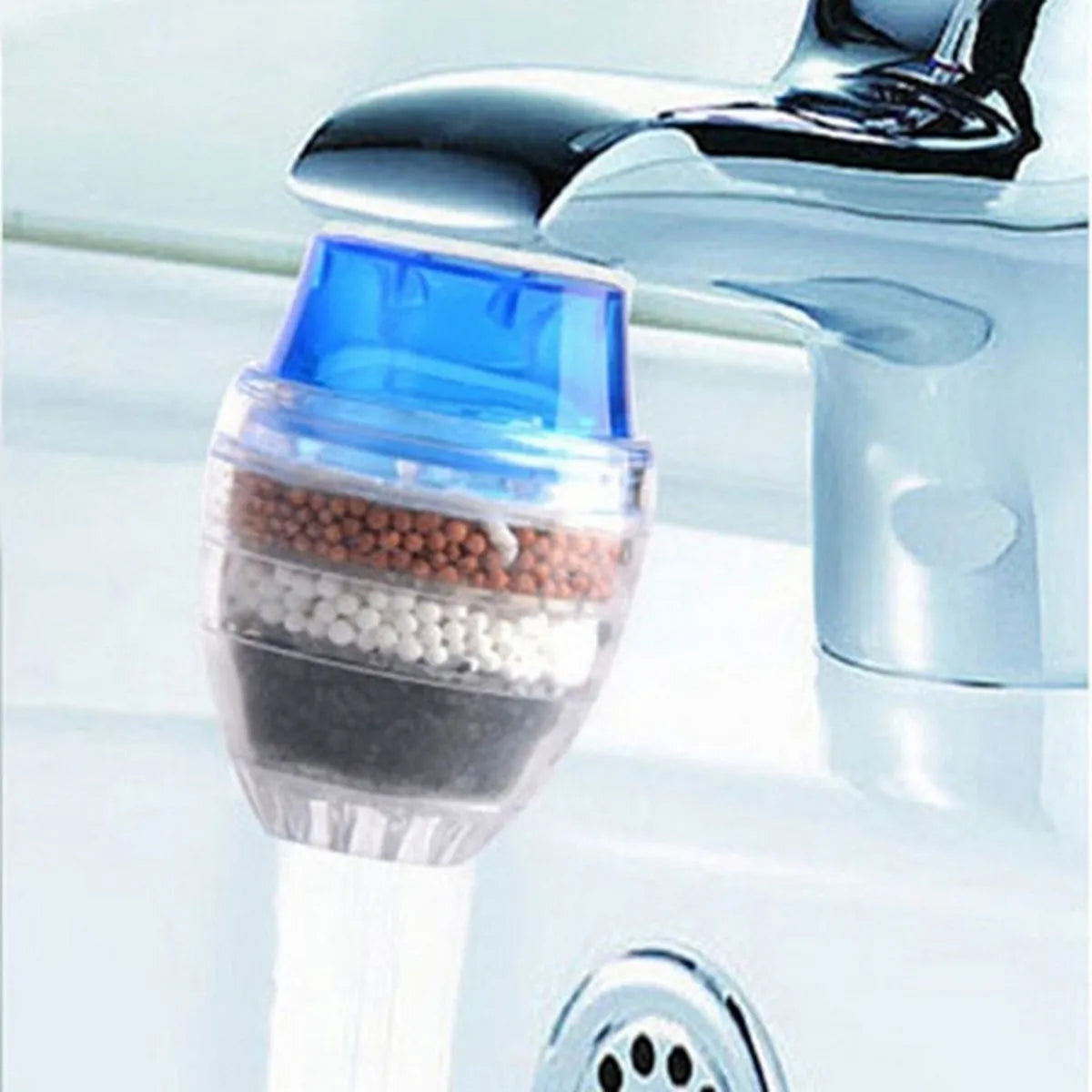 Pack Of 2 New Stone Faucet With Clip 360 Adjustable ( Random Color)