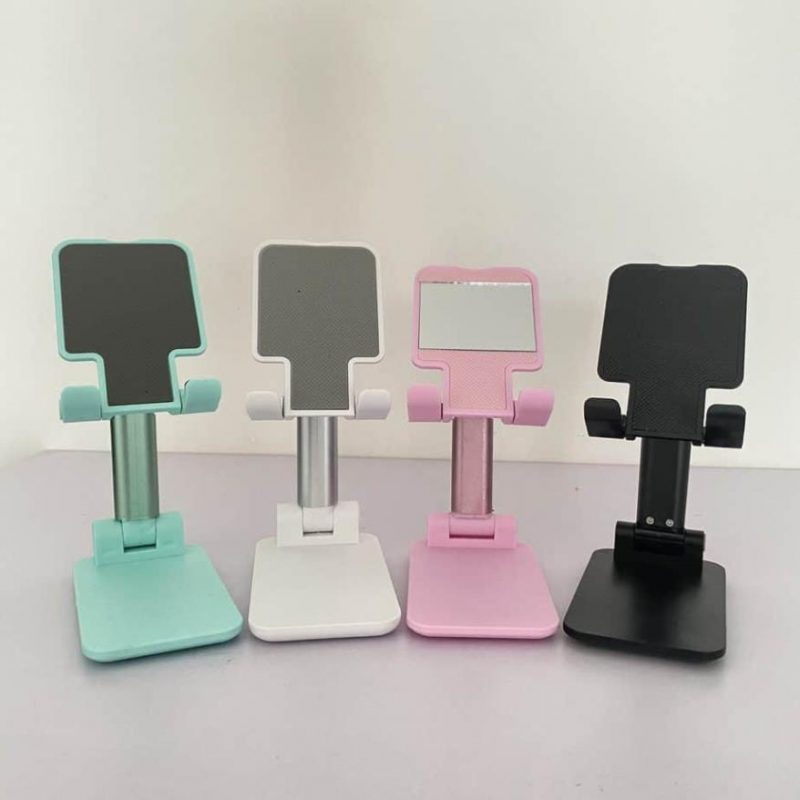 Foldable, Portable Mobile Stand  (Random Color)