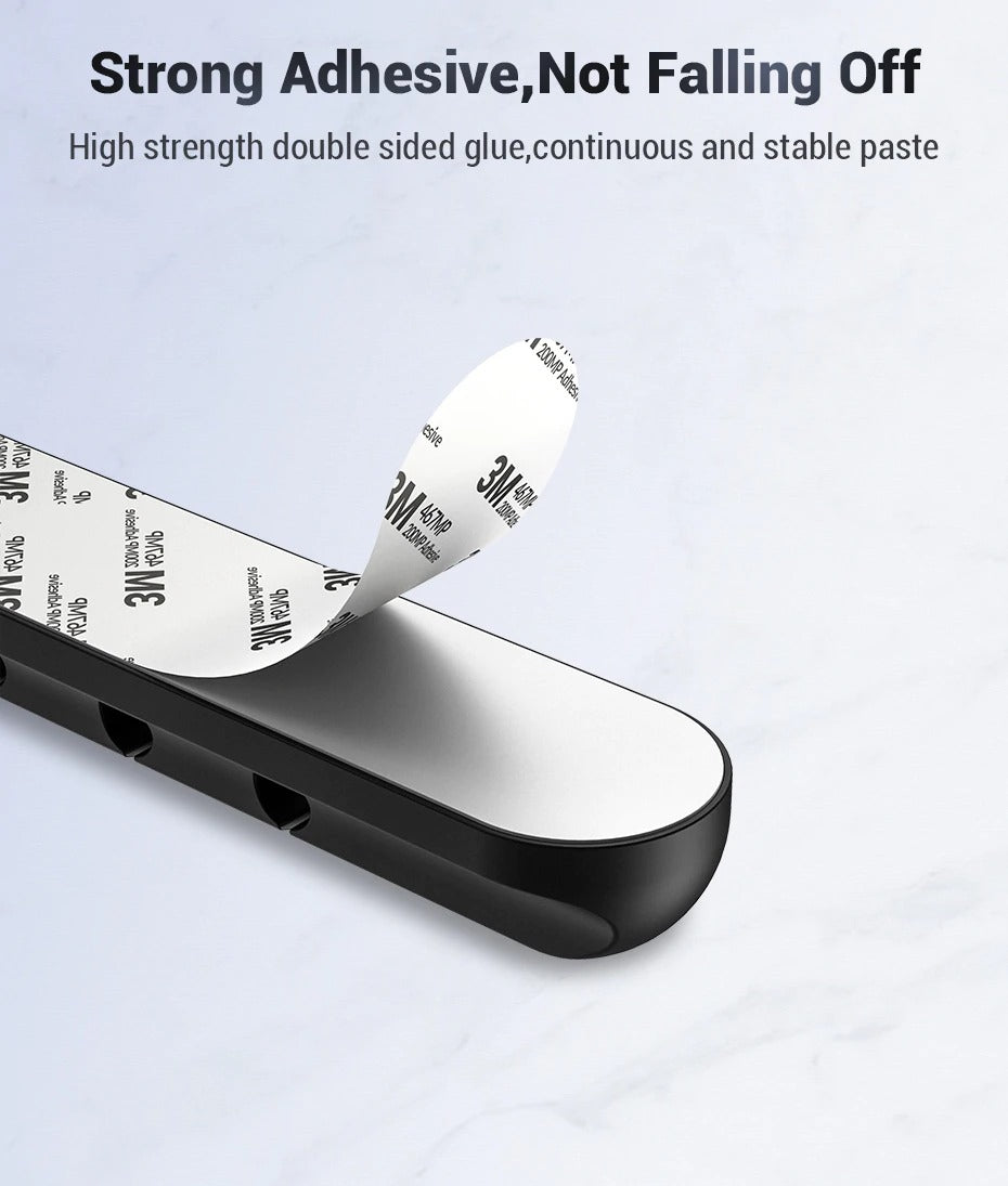 Usb Cable Adhesive Wire Organizer, Winder Management Clips