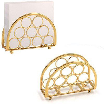 Luxury Gold Tissue Holder