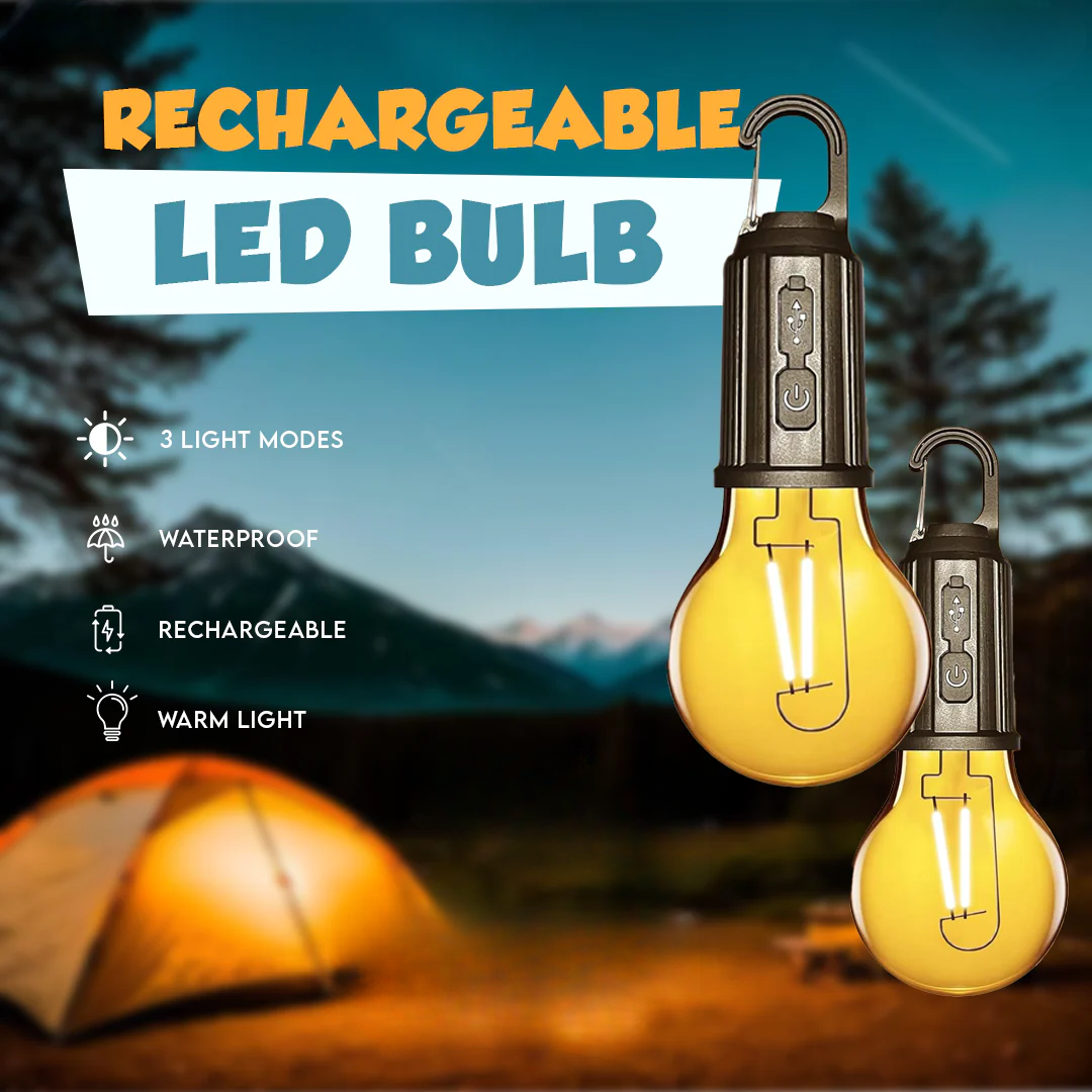 Led Rechargeable Bulb 2-8 Hours Backup